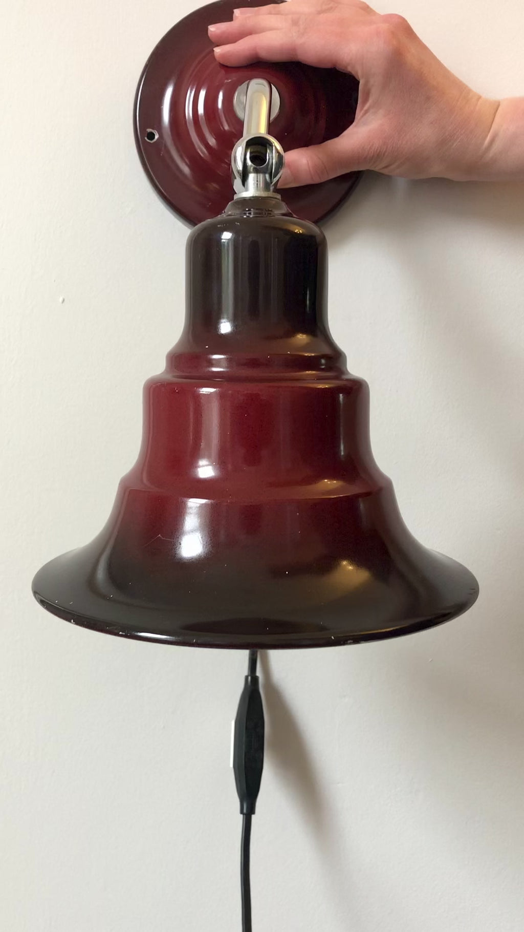 1960's Pair of  Vintage Swedish Wall Lamps by Jan Wickelgren, for Aneta