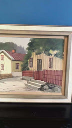 "Lilla Gatan Majorna Gothenburg" by Tage Gavik (1914-1981)