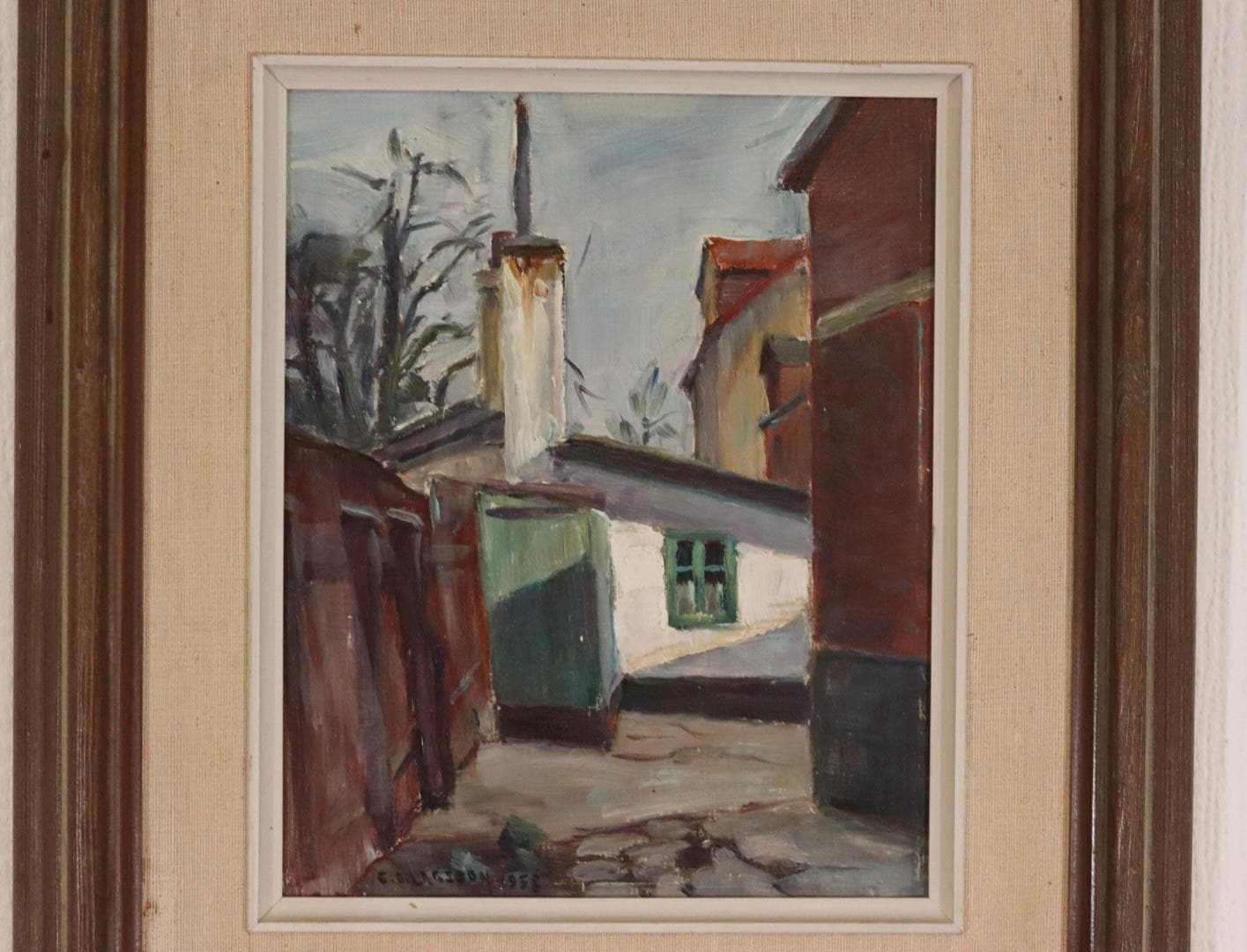 “Yard View” by Carl Oskar Larsson