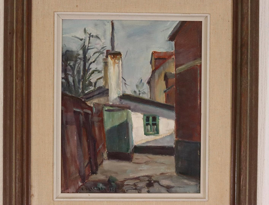 “Yard View” by Carl Oskar Larsson