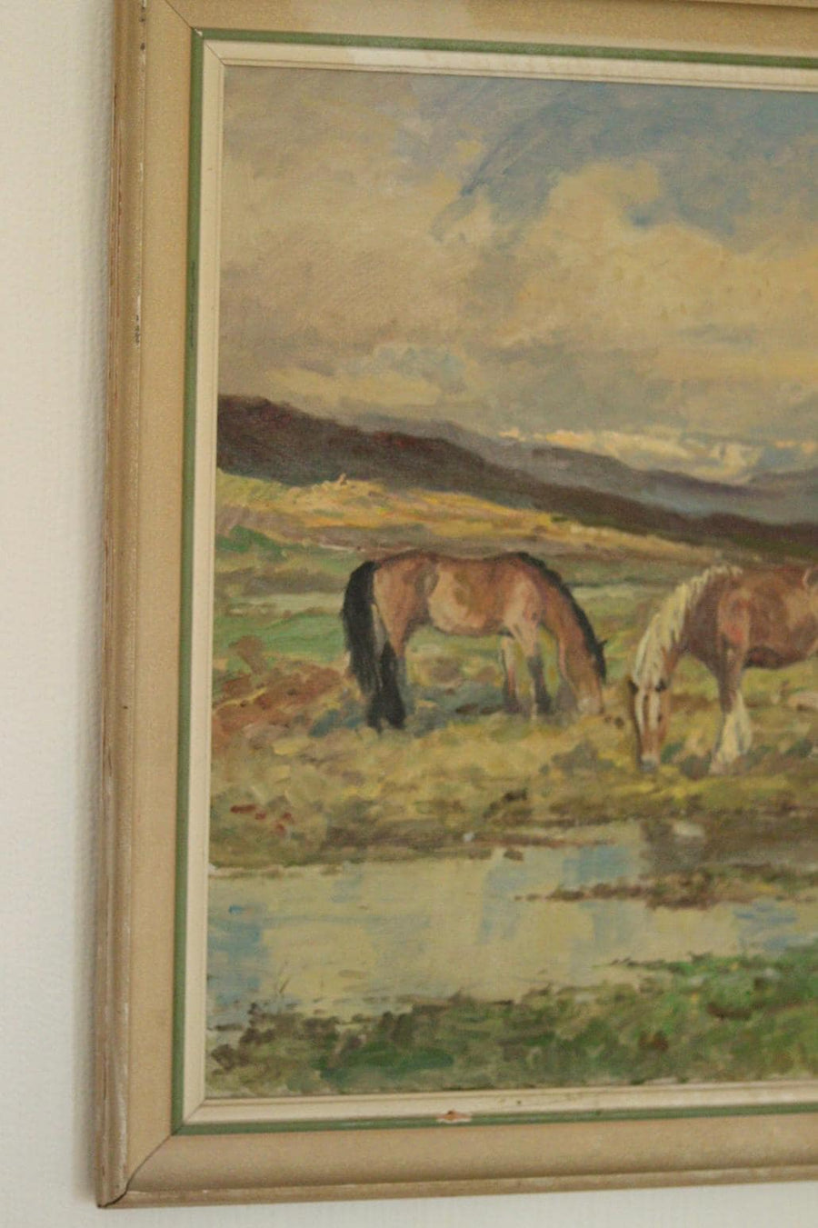 Grazing Horses by Rolf Nielsen