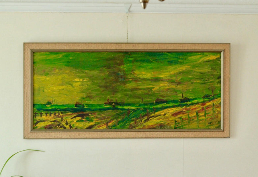 "Vibrant Pastures" by Konstnär Stig Allan