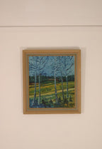 Landscape with Birches by Thorp