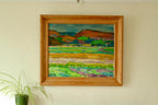Original Mid-Century Swedish Oil on Canvas – By GERHARD LUNDBERG