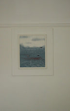 “Orrtupparna Samlas (The Black Grouse Gather)” by Bruno Wiklund-Vintage