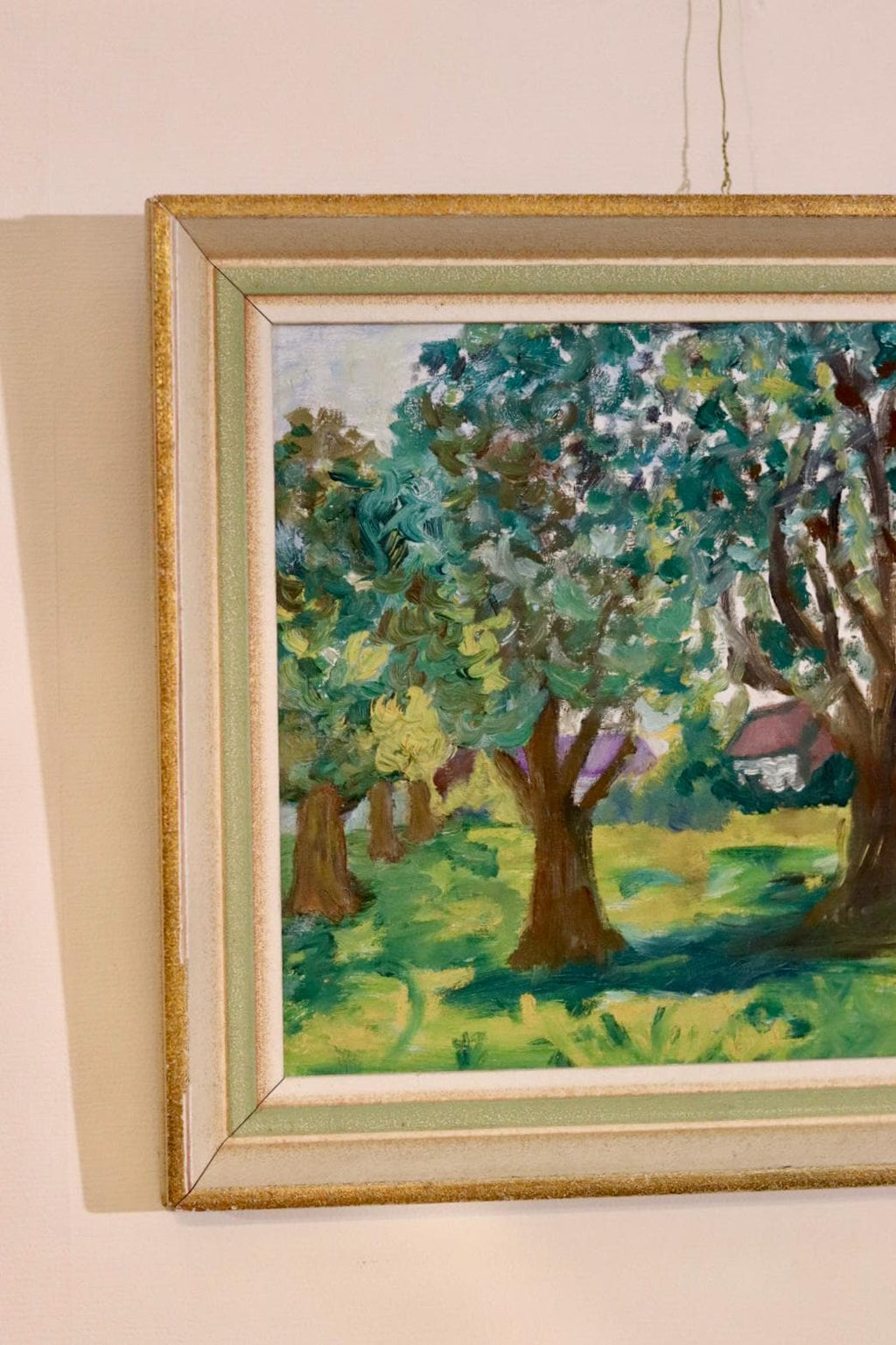 "House Obscured by Trees " by A. Akalsson