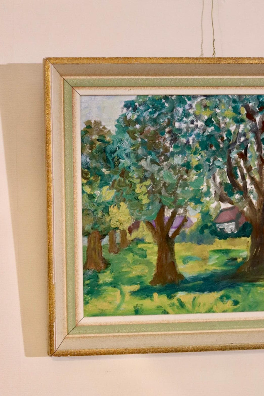 "House Obscured by Trees " by A. Akalsson