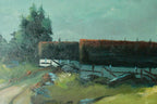 "Landscape with Buildings" by E W Freu