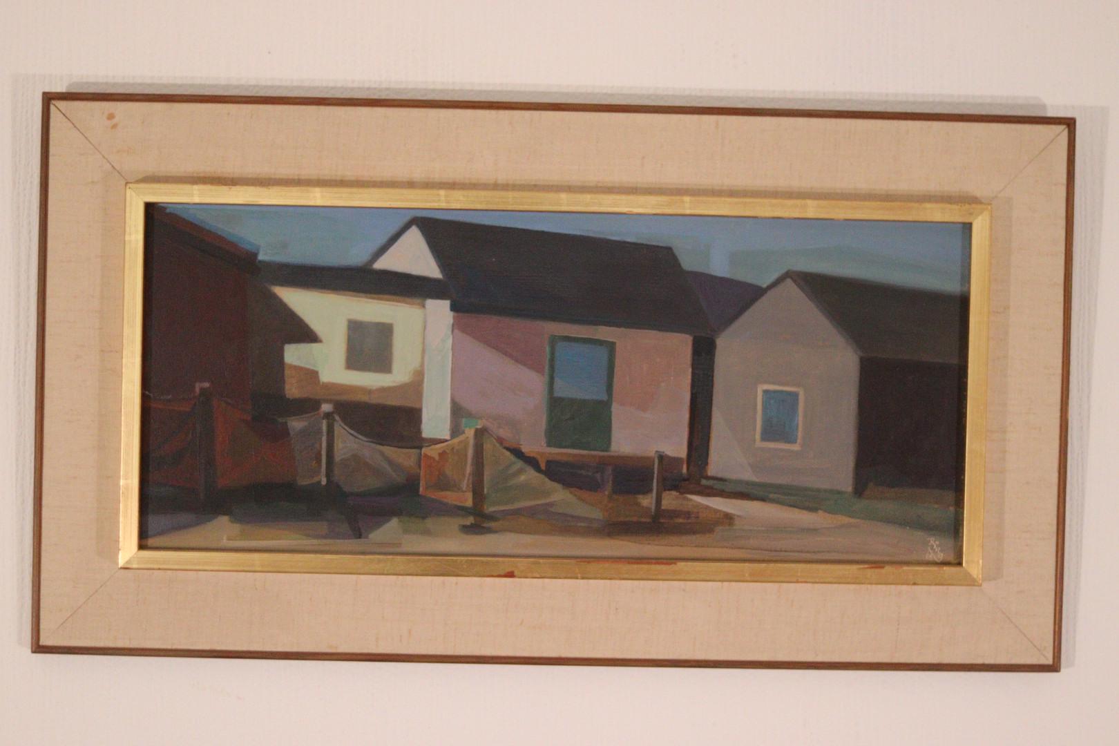 “Grötviks sjöbodar, Söndrum” by Ragnar Ring