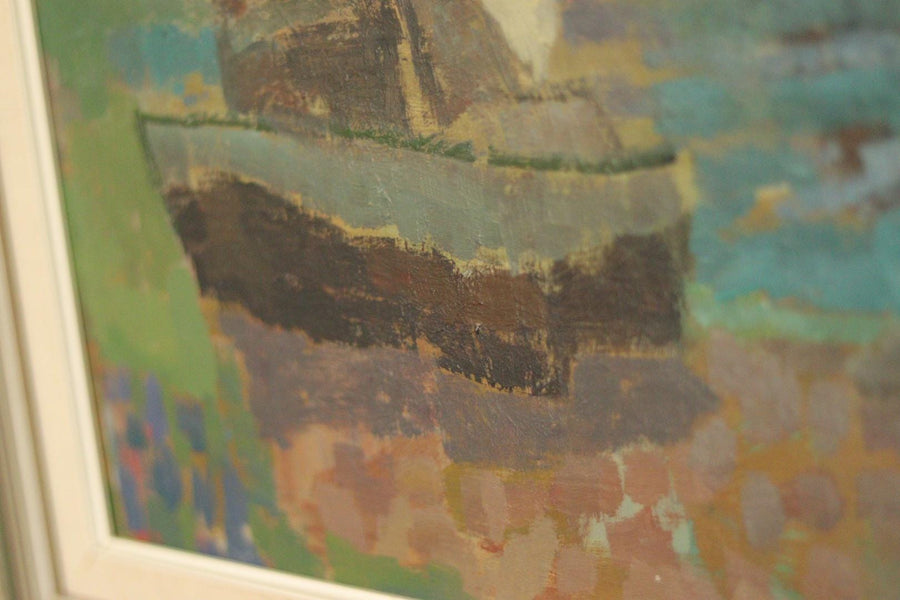 “Fishing Boat at the Pier” by R. Lindqvist