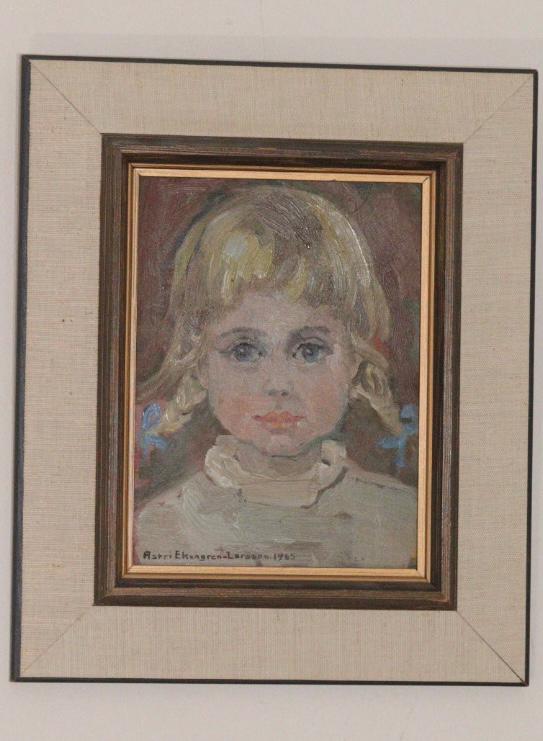 "Portrait of a Girl"by Larsson