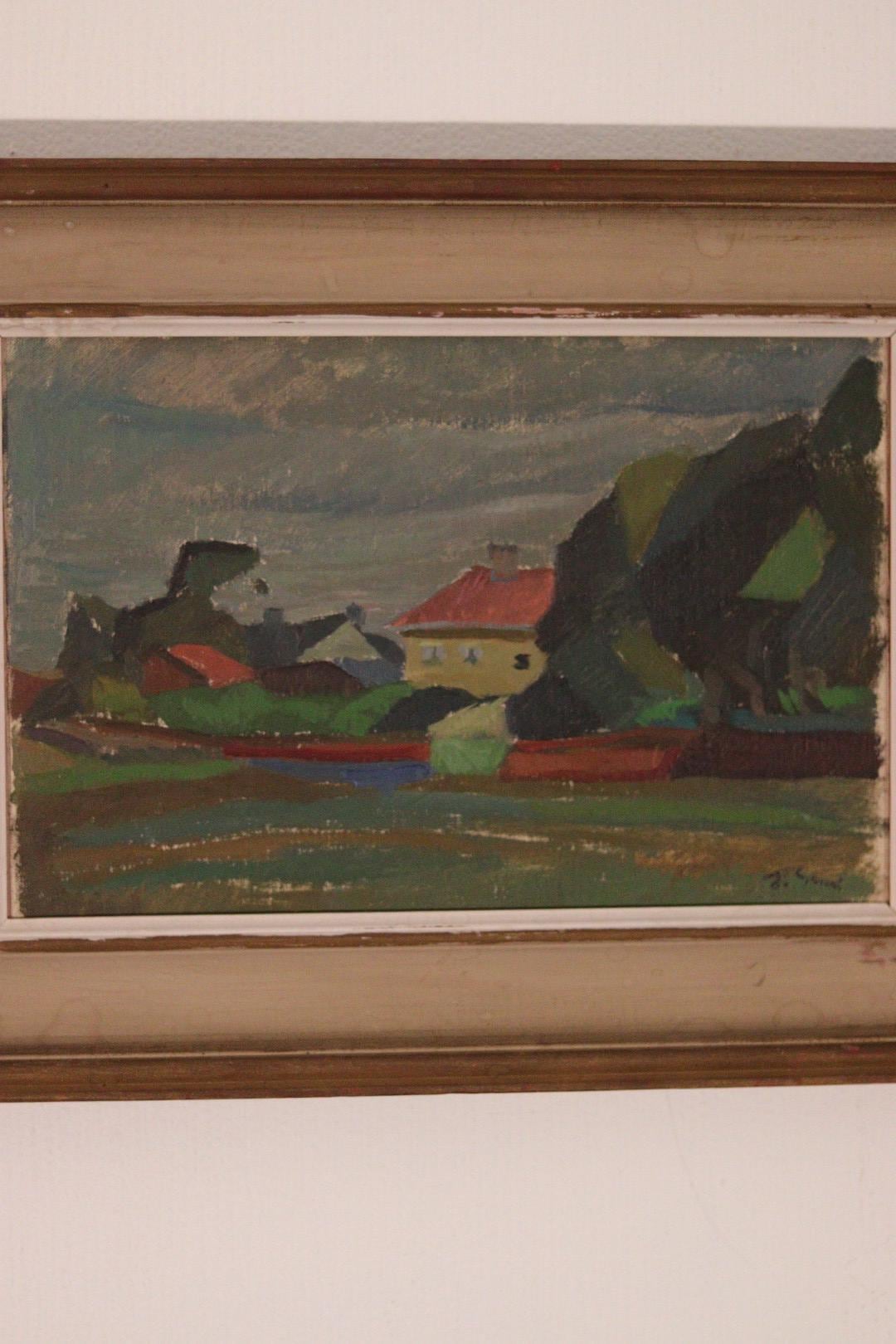 “Landscape with House” by Juho Suni