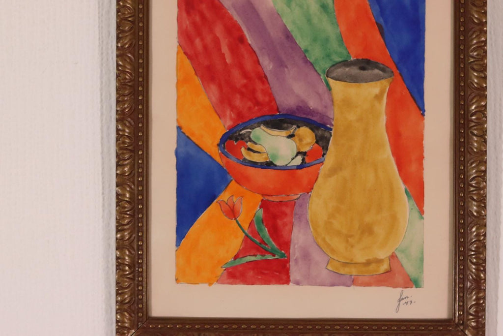 Vase with Fruit