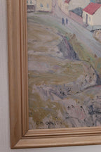 “Village Scene II” by E. R. Olsson