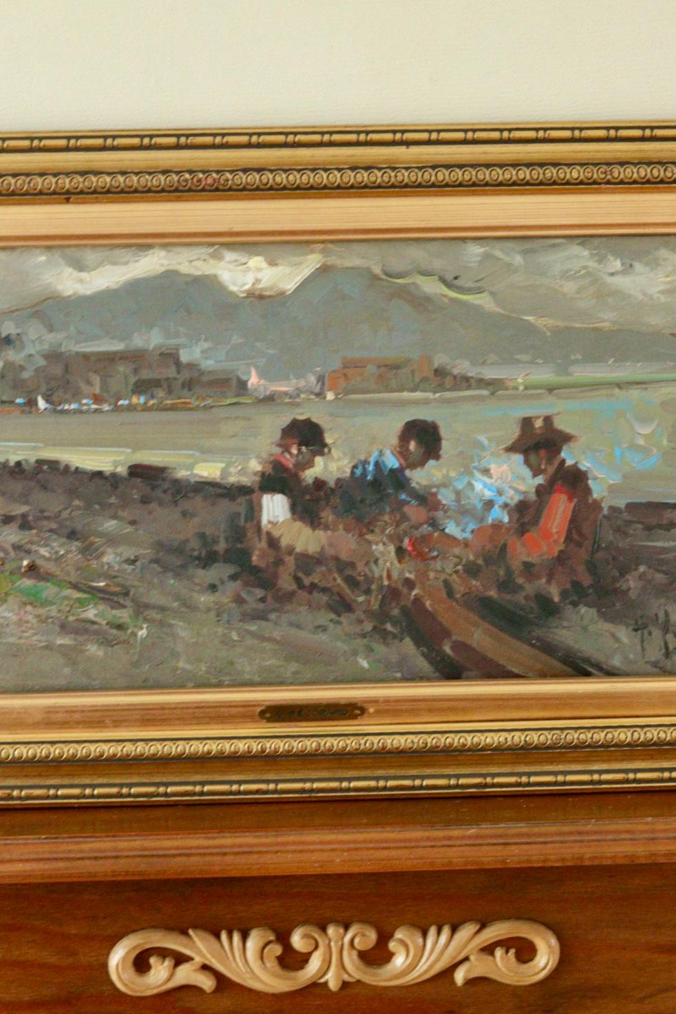 "Figures by the Sea" by Antonio Pecoraro