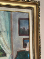 “Woman at Piano” by Inger Bo