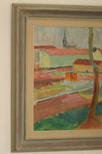 “Houses Obscured by the Trees” by Clas Walter Sundman