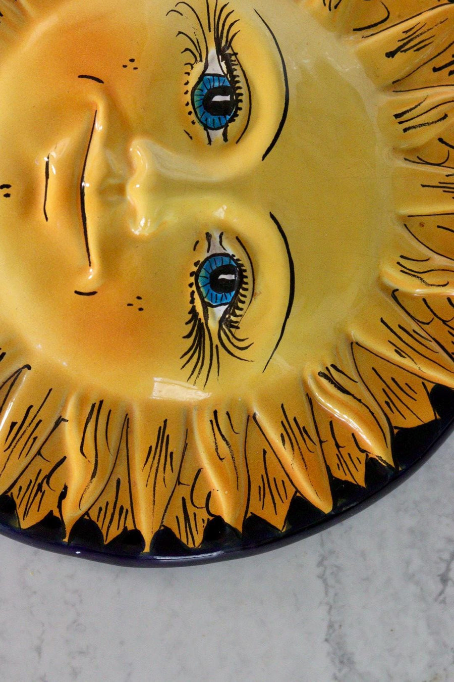 Vintage Ceramic Sun