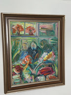 “Interior with Figures” by Erik Lo