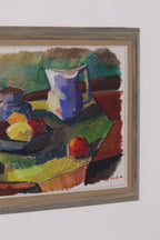 “Kubisk Jug and Fruit” by Bror Göransson
