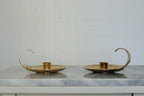 Pair of Swedish Mid-Century Candlestick Holder by Skutuna