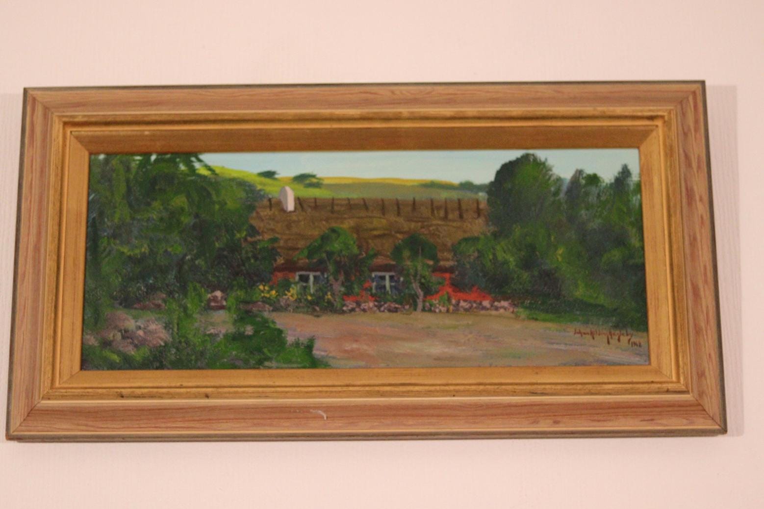 “Thatched Roof” by Johan Hilding Hägleby