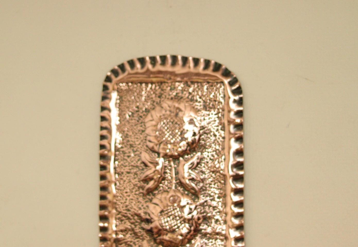 SINGLE Mid Century Swedish Copper Sconce