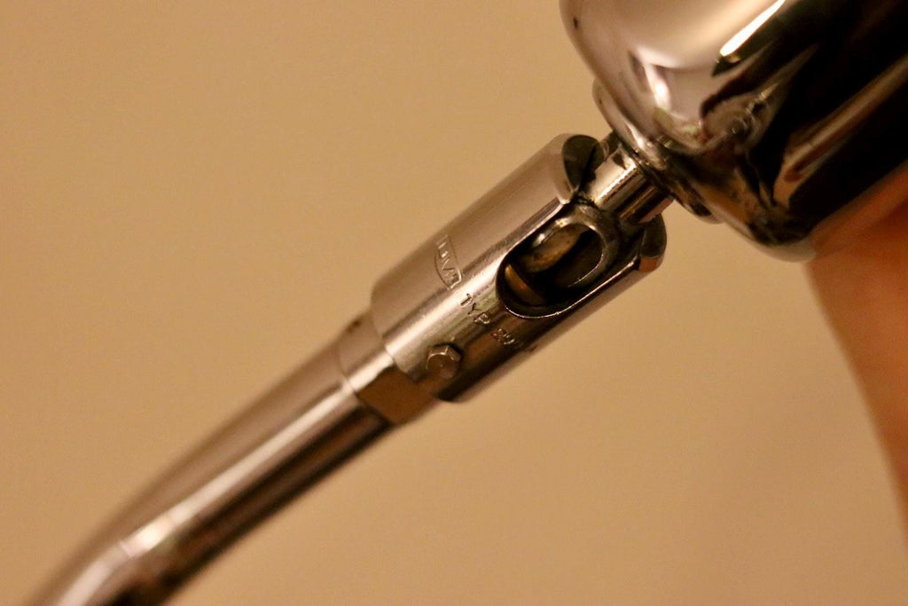 Danish 1960's Pair of Statement Trump Shape Lights in Chrome, designed by Börje Claes for Norlett Elit.