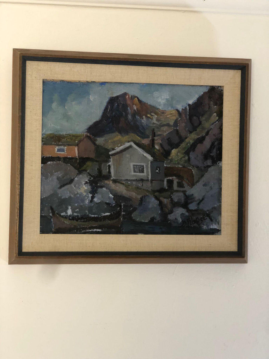 “Hut and Boat” by Hobsey