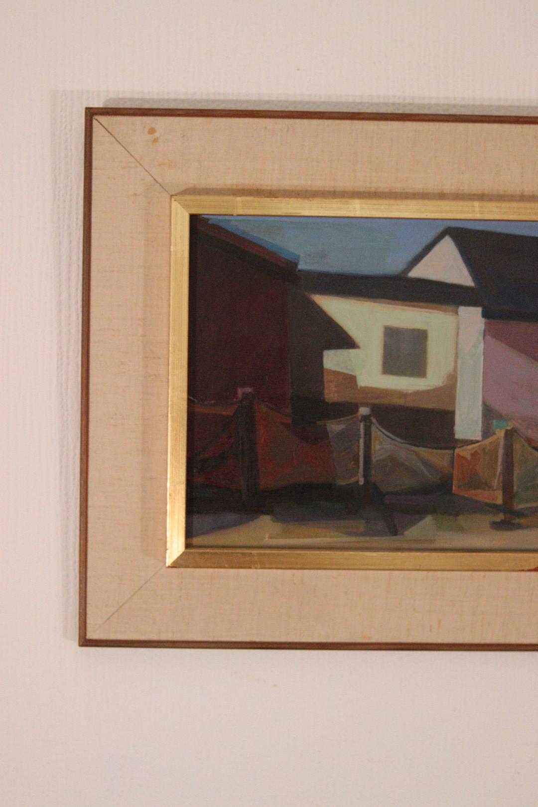 “Grötviks sjöbodar, Söndrum” by Ragnar Ring