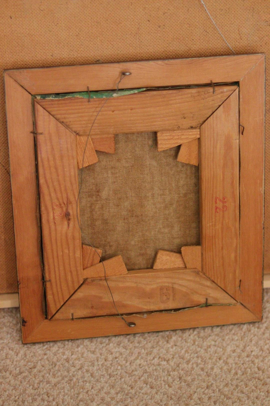 Original  European Oil on Canvas — House by the Lake