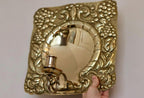 Pair of Antique Swedish Brass Sconce Circa 1800