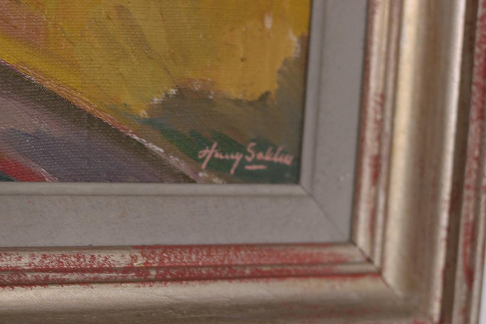 “Landscape with Windmill” by Harry Sahlin