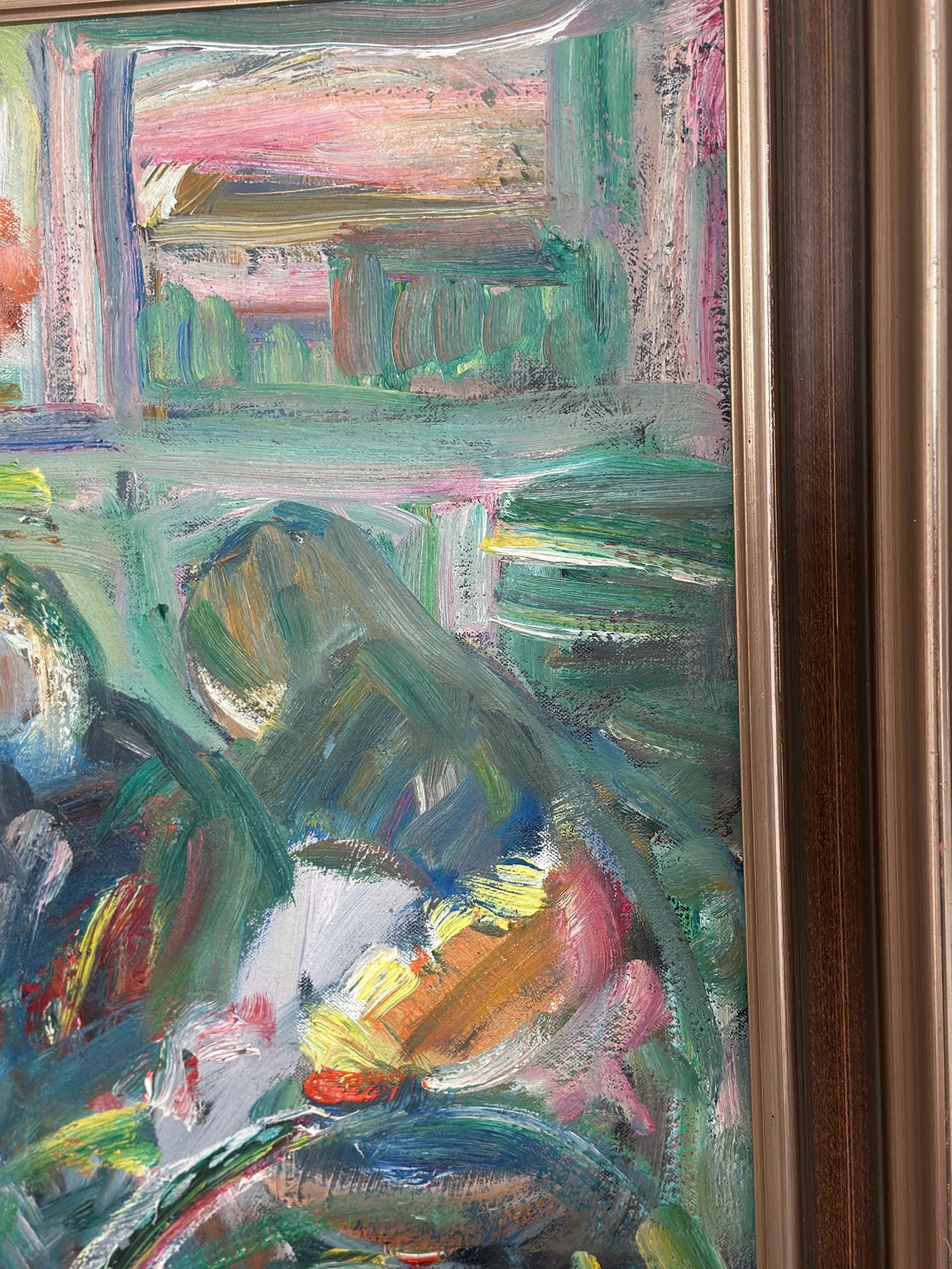 “Interior with Figures” by Erik Lo