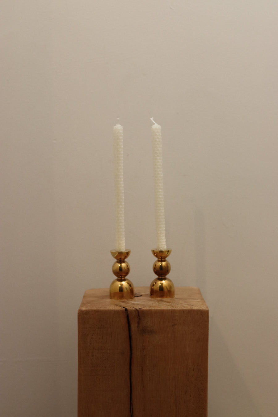 A Pair of Mid-Century GUSUM Candlestick Holder