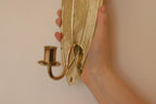 Pair of Mid-Century Swedish Brass Sconces