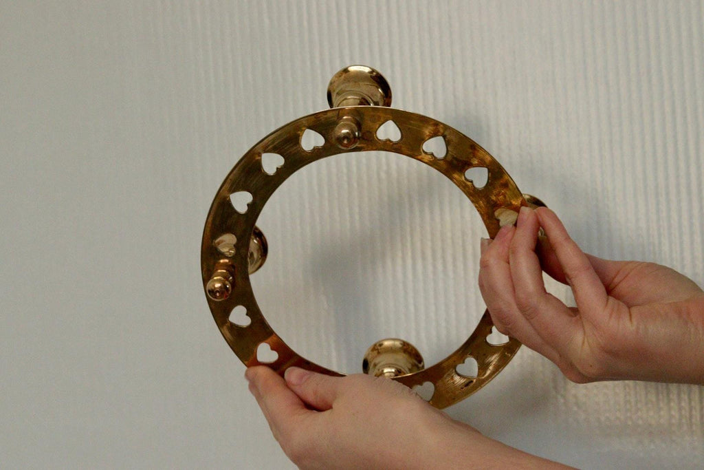 Mid-Century Swedish Brass Candelabra