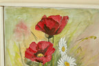 Mid-20th Century Still Life Oil on Canvas – Floral Painting