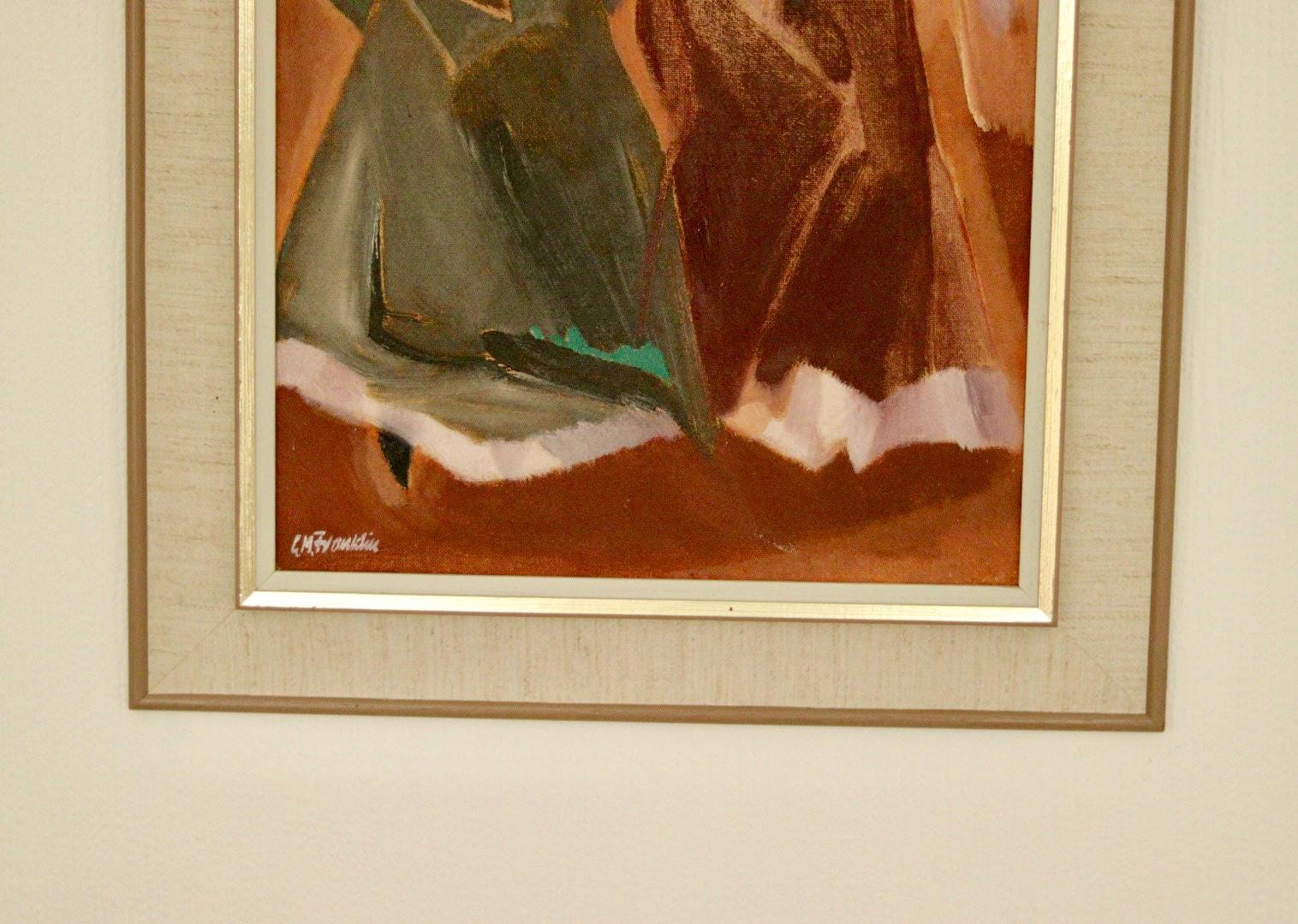 “Two Women” by Carl Magnus Franklin