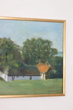 “Landscape with Farm” by H. Engkvist