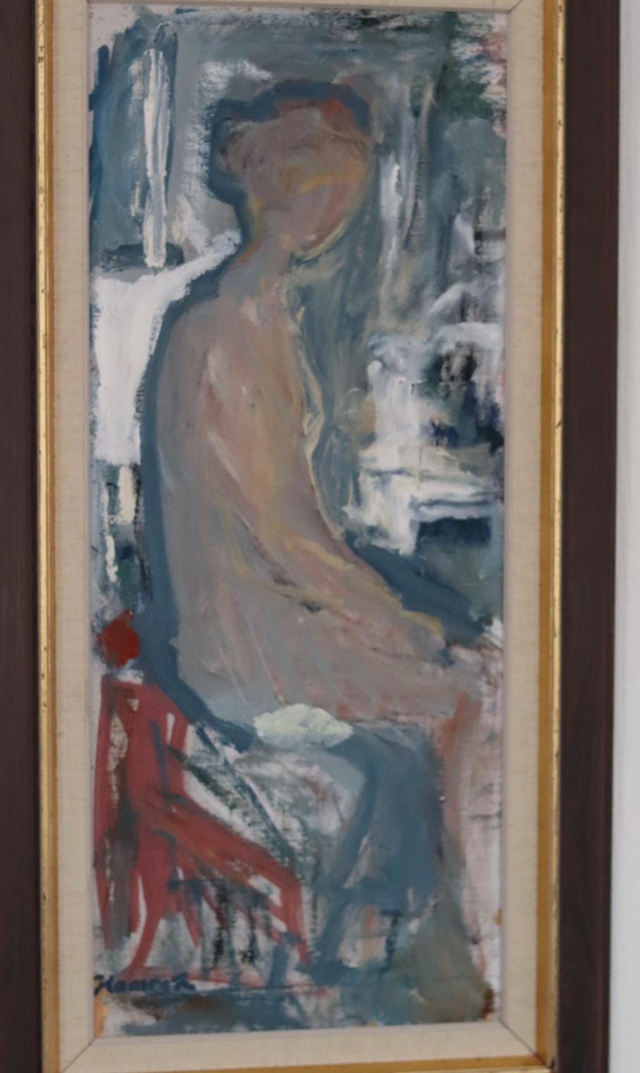 “Sitting Model” by Bengt Hamrén