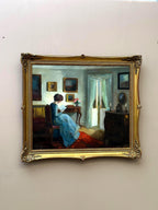 “Woman Reading” by Edith Gert