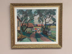“On Bicycle” by Oskar Person – Signed