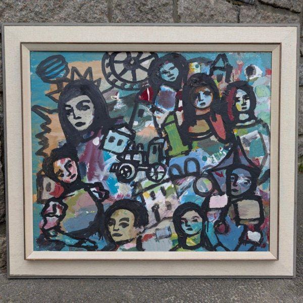 “Collective with Youthful Face” by Erik Heinertz