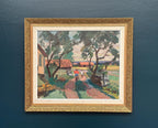 “On Bicycle” by Oskar Person – Signed