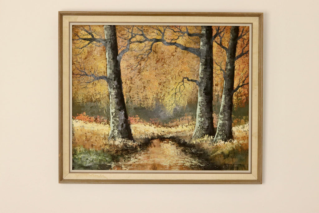 "Autumn in the Woods"- Signed Susan Krammer