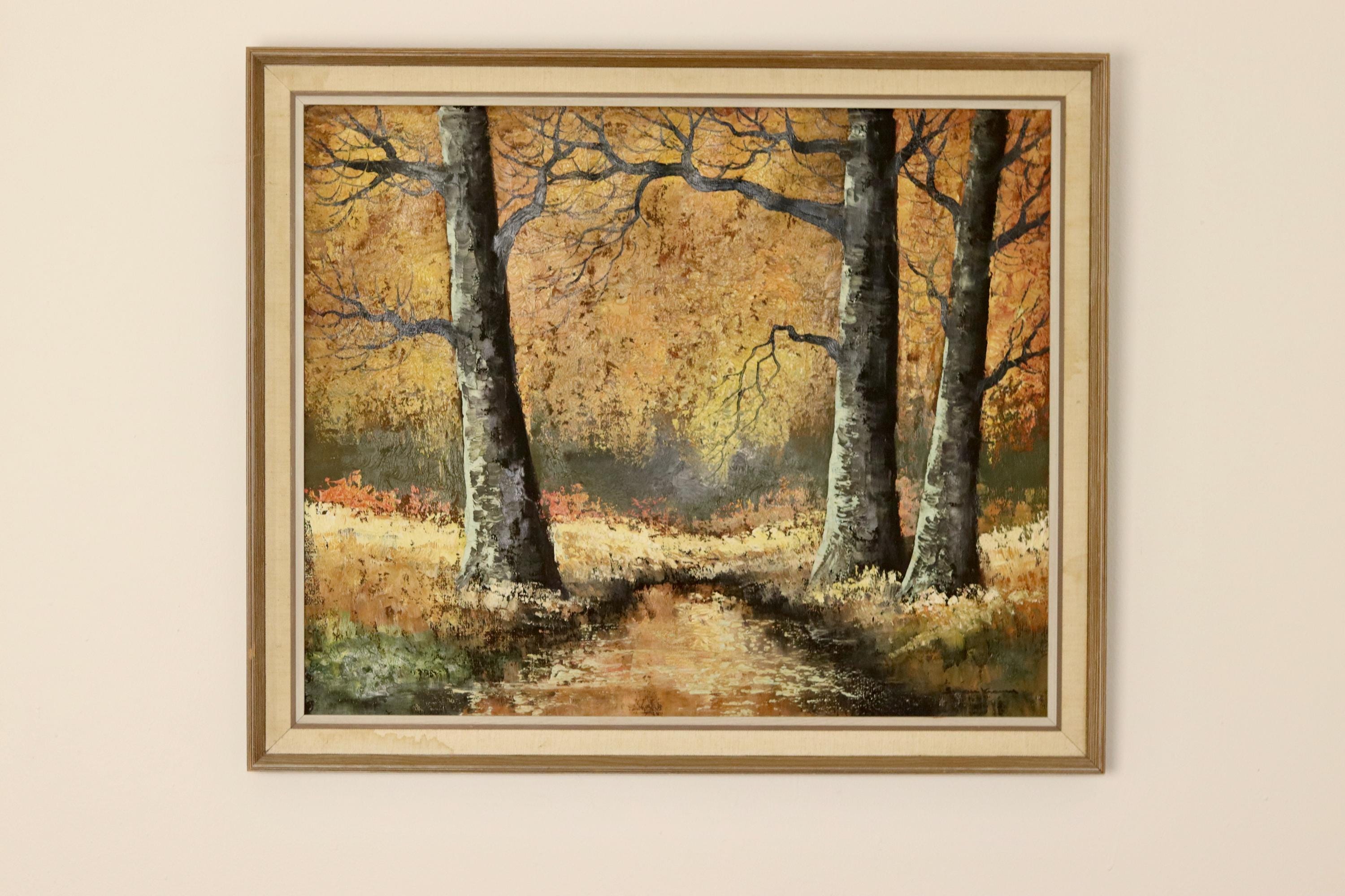 "Autumn in the Woods"- Signed Susan Krammer
