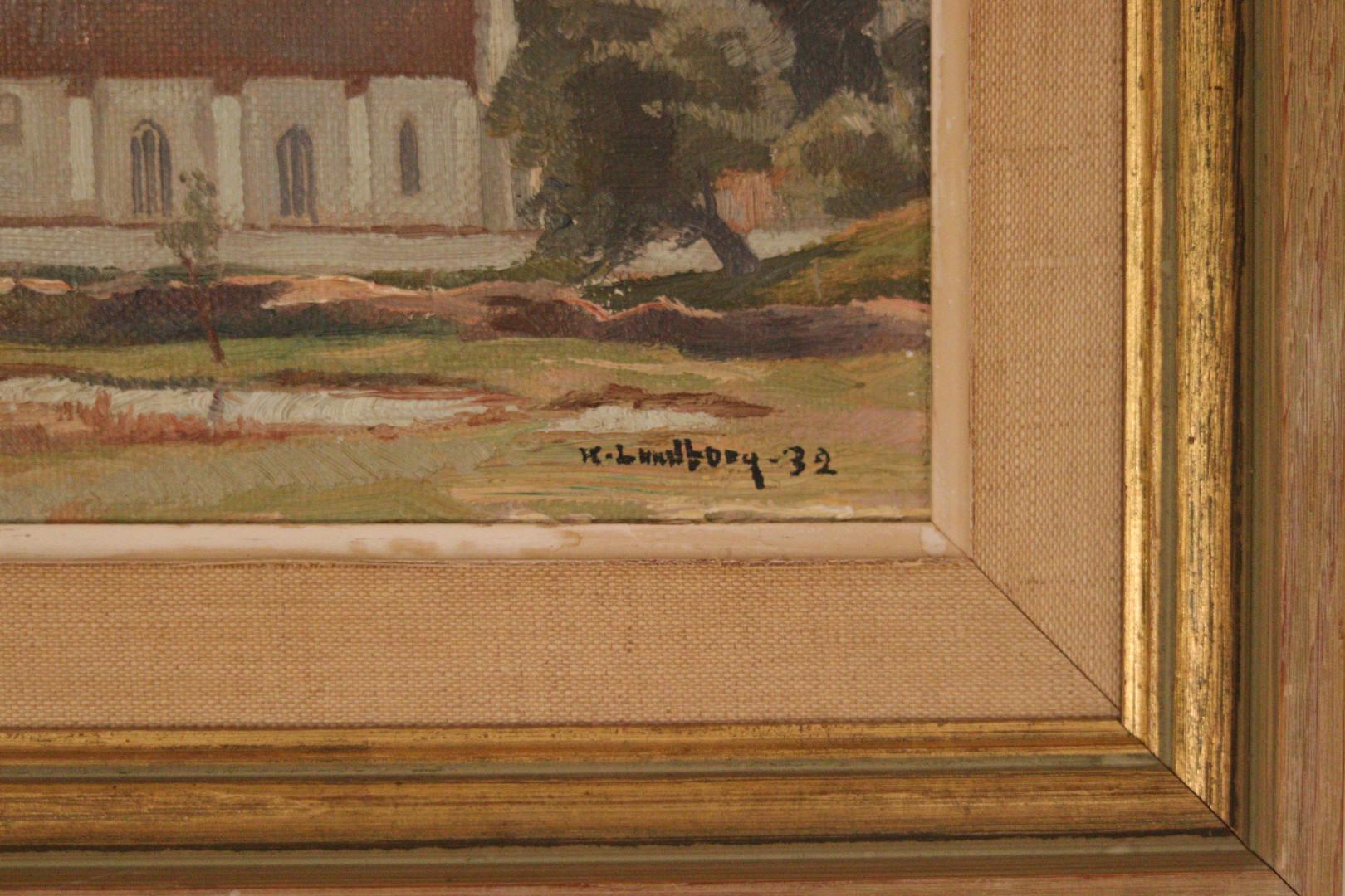 “Skanör Church” by Karl Lundborg