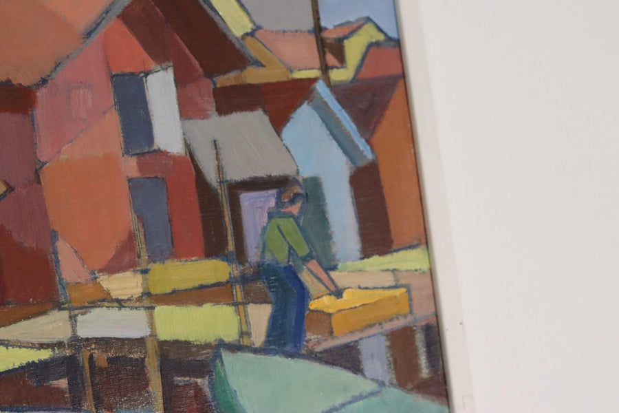 “Houses and Boats” by Helge Linden