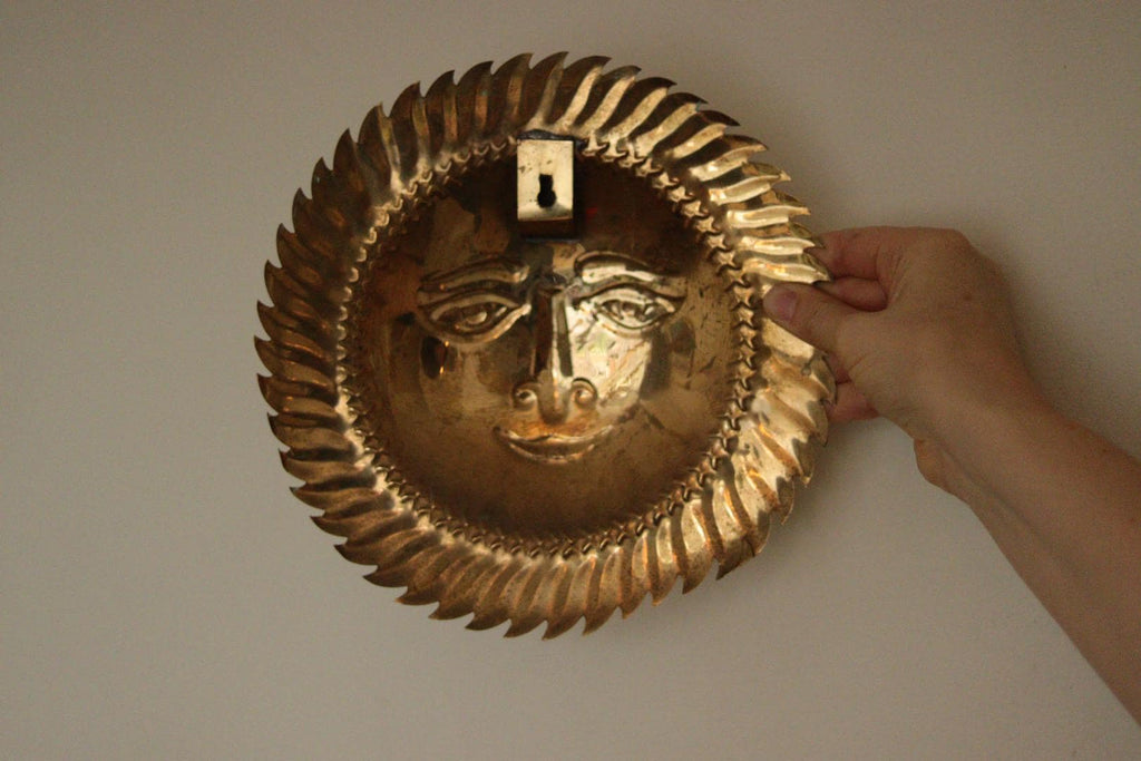 Vintage Brass Sun